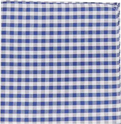 Jacob Alexander Gingham Checkered Pattern Pocket Square...