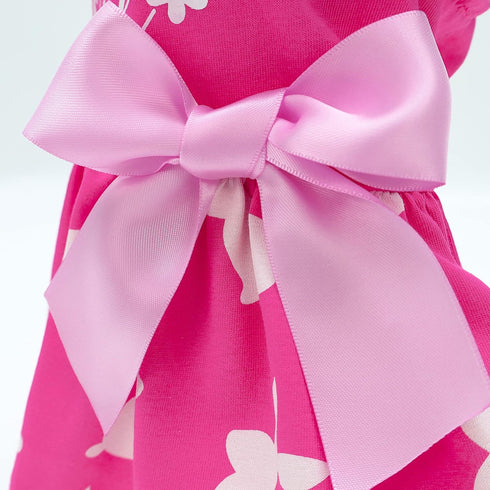 Fitwarm Eggstra Cute Dog Easter Outfit, Bunny Dog Dress, Holiday Dog Clothes for Small Dogs Gril, Pet Cat Clothing, Hot Pink, Small...