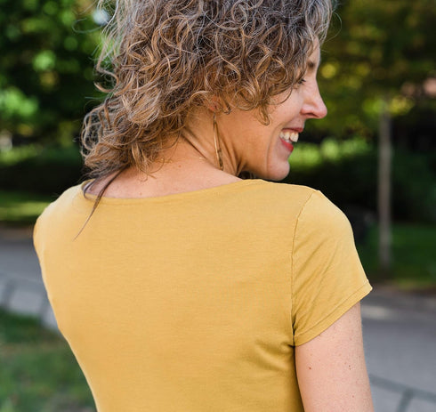 Easton Cowl-Neck Tee Sewing Pattern...