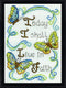Design Works Crafts Inc. Live in Faith, 5'' x 7' Counted Cross Stitch Kit, 5" by 7", Multicolor...