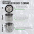 US Art Supply Stainless Steel Leak-Proof Deluxe Brush Washer...