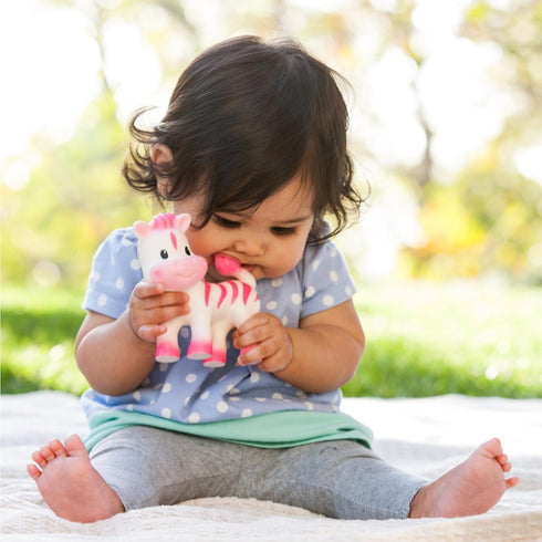 Infantino Teether Toy, Squeeze and TeeThe Zebra...