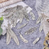 Craftdady 22Pcs Alloy Dreamcatcher Feather Charms Tibetan Big Leaf Pendants Feather Wing Charms Fly Antique Silver Metal Western Charms for Crafts...
