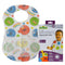 Sesame Street Large Disposable Bibs with Patented Crumb-Catcher, Leakproof Liner, and Reusable Fastener, Ages 6+ Months, 32 count...