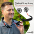 Modfamily Portable Neck Fan - Versatile 360° Rotatable Neck Fan with 3 Modes, Rechargeable Battery....
