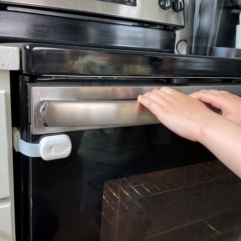 Vmaisi Baby Proofing Cabinet Locks - Childproofing Adjustable Multi Use Straps Latches for Drawers, Fridge, Dishwasher, Toilet Seat, Cupboard, Clo...