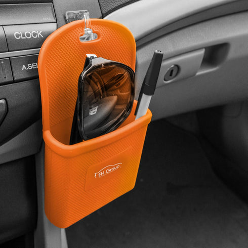 FH Group FH3022ORANGE Orange Silicone Car Vent Mounted Phone Holder for Smartphones (iPhone Plus, Galaxy Note, etc.)...