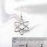 Atomic Science Symbol Keychain Chemistry Scientist Physicist Chemist Teacher Gift Science Lovers Gift (Atom Earrings)...