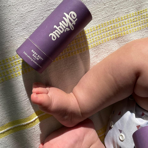 Ethique Baby Bott Balm Calming Solid Bum Balm Tube for Babies - Plastic-Free, Vegan, Cruelty-Free, Eco-Friendly, 3.53 oz (Pack of 1)...