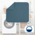 S&T INC. Dish Drying Mat, Highly Absorbent Microfiber Kitchen Counter Mat, Dish Drying Pad for Dishes, Utensils, Pots and Pans, Large 16" x 18", T...