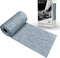 King Mountain Premium Linen Fabric Iron-on Repair Patch, Inside&Outside, 3"x60" With Backing Glue, Decorative Kit (Blue Grey)...