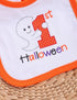 Baby Bibs My First Halloween Baby Boys Girl Bibs for Halloween Drooling and Teething (Pumpkin Orange)...