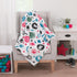 Marvel The Avengers Red, White, and Blue Super Soft Baby Blanket...