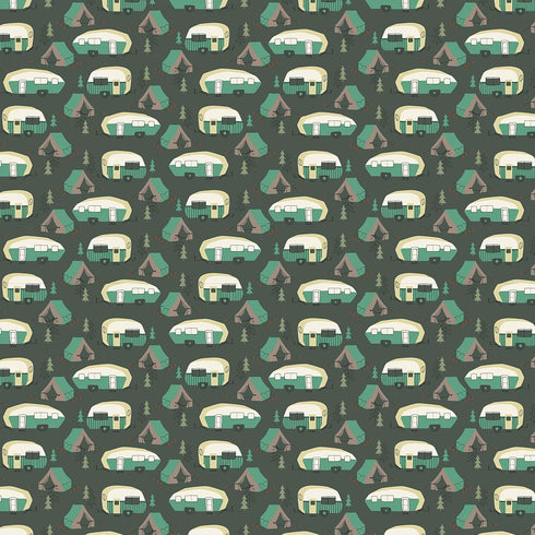 Cricut Infusible Ink Transfer Sheets -4 Sheets 12" x 12" - Campin Out Pattern - For Cricut EasyPress, Maker, Explore Air 2...