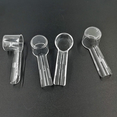 4pcs For Oral B Electric Toothbrush Heads Protective Cover For Braun Tooth Brush Heads lids stand Holder Travel Case Keep Clean...