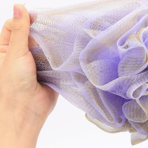 Tbestmax 4 Pack Bath Sponge Pouf Shower Loofah Body Scrubber Exfoliator, 60g/Piece - 4 Colors...