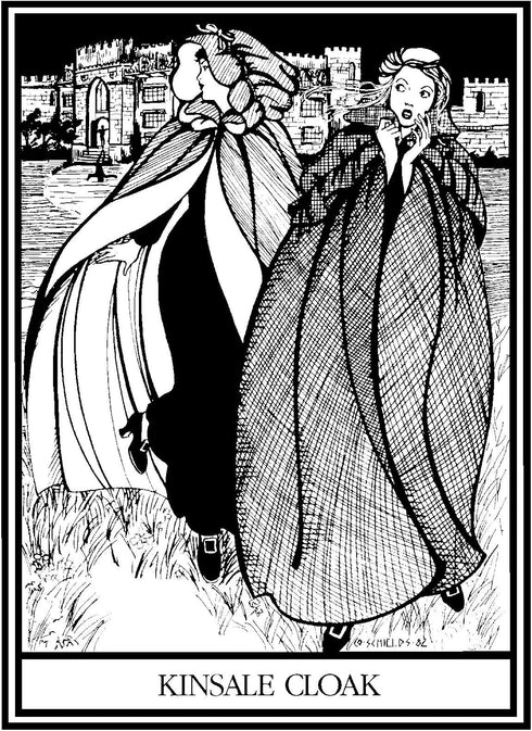 Folkwear Kinsale Cloak #207 Ladies Irish Ireland Cloaks Capes Sewing Pattern (Pattern Only)...