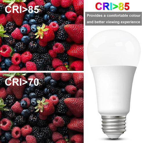 LED Light Bulbs Daylight 15W: 1600Lm 100W Equivalent LED Bulbs E26 Edison Screw Base Super Bright 5000K LED Bulb A19 15W Light Bulbs for Indoor Ou...