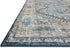 Loloi II Skye Collection SKY-03 Denim/Natural 2'-3" x 3'-9" Accent Rug...