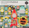 Petit Collage Robot Factory Decoder Children’s Puzzle, 100-Pieces – Jigsaw Puzzle for Kids – Includes Glasses to Uncover Hidden Objects – Robot Pu...