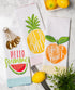 DII Watermelon Collection, Summer Fun, Dishtowel (Set of 3) Hello Summer...