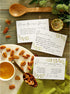 C.R. Gibson Q16-24814 Wedding Shower Recipe Cards and Invite Enclosure Cards, 40pcs, White...