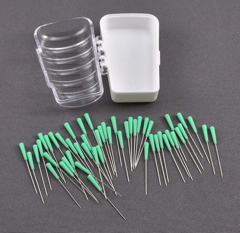 Taylor Seville Originals Comfort Grip Patchwork Fine Magic Pins-Sewing and Quilting Supplies and Notions-Sewing Notions-50 Count...
