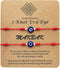 Evil Eye 7 Knot Lucky Bracelets for Women Men Adjustable Lucky Amulet Black Red String Bracelet for Protection Teen Girls Little Boys Family Frien...