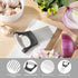 Onion Slicer, Mumulo Stainless Steel Onion Cutter for Slicing and Storage Onions, Tomato, Eggs and Vegetables, Protective Cover Included, Dishwash...