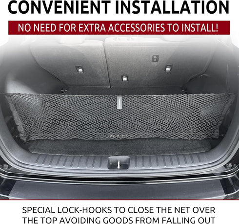 Trunknets Inc Envelope Style Trunk Cargo Net for Hyundai Tucson 2015 2016 2017 2018 2019 2020 2021 New...