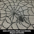 Halloween Tablecloth - Gothic Black Lace Spider Web Table Cover for Halloween Masquerade, Dinner Party, Scary Movie Nights Table Decorations - 53x...