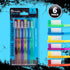 Extra Firm Toothbrush Set for Adults or Smokers Travel Toothbrush Kit, Hard Multicolor Denture Brush, Large Head, Manual Travel Toothbrush Hard Br...