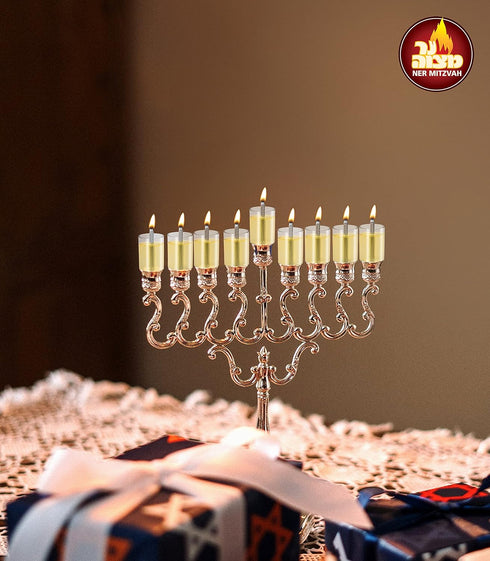 Ner Mitzvah Chanukah Menorah Oil Cups - Oil Insert Cups for Menorahs - Plastic #11 (9 Pack)...