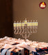 Ner Mitzvah Chanukah Menorah Oil Cups - Oil Insert Cups for Menorahs - Plastic #11 (9 Pack)...