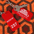 Angelina's Palace Overlook Hotel The Shining Room Card Luggage Tag Vintage Key fob Room NO.237 Keychain Fans Gifts...
