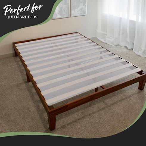 Nevlers 72" x 54" Queen Size Non Slip Mattress Gripper Pad | Open-Weave PVC Foam Non Slip Pad to Keep Bed from Sliding & Movement | Reversible Non...