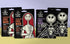 MAD Beauty Disney Tim Burton’s Nightmare Before Christmas Cosmetic Sheet Face Mask Collection (4-Pack) | Jack & Sally | Peach or Passionfruit Infu...