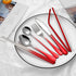 Travel Utensils,Reusable Silverware Set To Go Portable Cutlery Set with a Waterproof Carrying Case for Lunch Boxes Workplace Camping Picnic (GraRe...