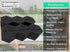 Extra Heavy Duty Pot Feet Risers 12 pack Hexagons & Adhesive Pads - Protect Healthy Plants - Strong Invisible Supports Small Large Flower Planters...