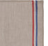 French 100% Linen Towel, Tricolore Naturel, 17 by 26 Inches, Beige, Red and Blue...