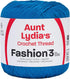 Coats Crochet Aunt Lydia's Fashion Crochet, Cotton Size 3, Blue Hawaii...