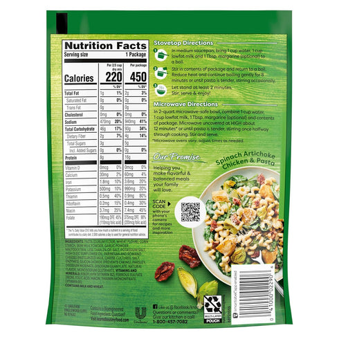 Knorr Pasta Sides Creamy Garlic For Delicious Quick Pasta Side Dishes No Artificial Flavors, No Preservatives 4.4 oz...