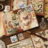 emmoolife Vintage Aesthetic Scrapbooking Supplies Kit, Butterfly Junk Journal Scrapbook Kit with Journaling Supplies, A6 Grid Notebook, Stationery...