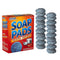SCRUBIT 20 Pack Steel Wool Soap Pads - Metal Scouring Cleaning Pads for Dishes, Pots, Pans, and Ovens - Pre-Soaped for Easy Cleaning of Tough Kitc...