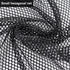 BENECREAT 2yard Black Mesh Fabric, Polyester Hexagon Tulle Netting for Bag Making, Inner Linings and Wash Bags, 61 inch Wide...