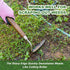 Gardening Sickle Hoe, Japanese Bent Angle Weeding Sickle, Stainless Steel Weed Hoe Scraper...