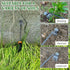 XIAONAN Weed Tool,Weed Puller with Handle Manual Hand Weeder Tool 4 Teeth Dual Purpose Weeder High Strength Garden Weed Removal Tool for Garden Ya...
