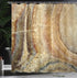 Ambesonne Marble Shower Curtain, Onyx Stone Surface Pattern Banded Variety Differing Lines Image Print, Cloth Fabric Bathroom Decor Set with Hooks...