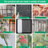 Gutter Guard, 2 Pack Total 6.3" Wide 40' Long DIY Leaf Guard Mesh Filter Protector from Leaves and Branches...
