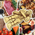 Sasquatch Cutting Board, 12.6" X 7" Bigfoot Gifts, Chopping Board for Meat Vegetable & Fruit Cheese Board, Serving Platters, Best For Wedding Gift...